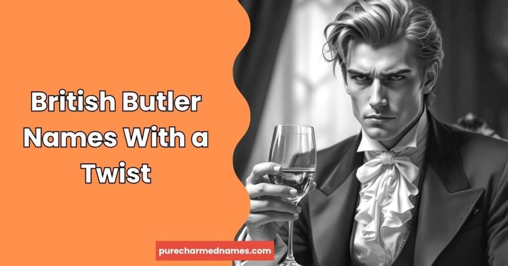 British Butler Names With a Twist