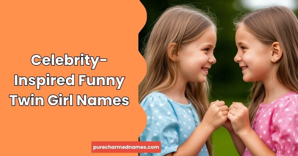 250+ Funny Twin Girl Names That Are Cute & Hilarious 5 Celebrity-Inspired Funny Twin Girl Names