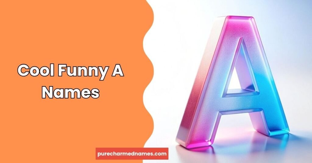 200+ Hilarious Funny Names That Start With A 3 Cool Funny A Names