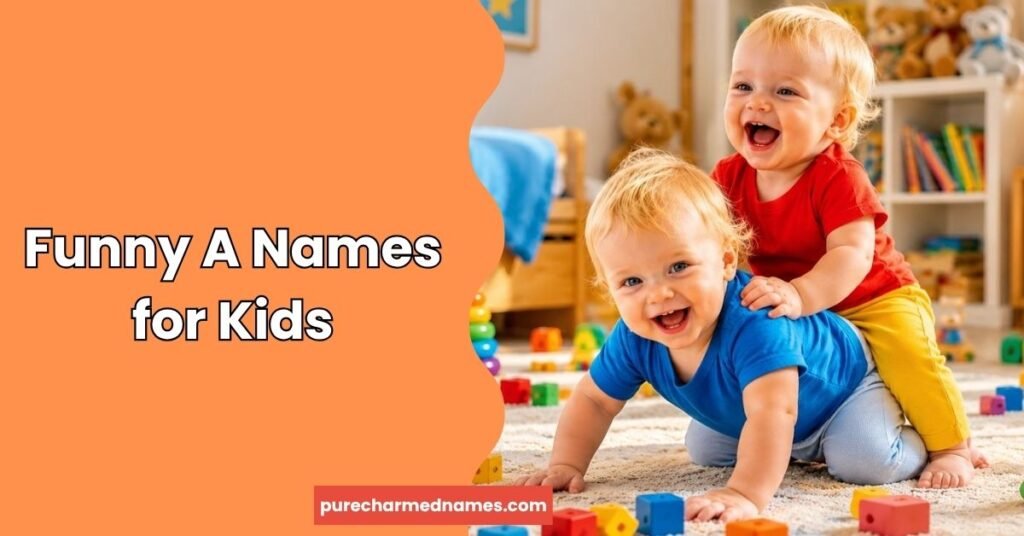 200+ Hilarious Funny Names That Start With A 5 Funny A Names for Kids