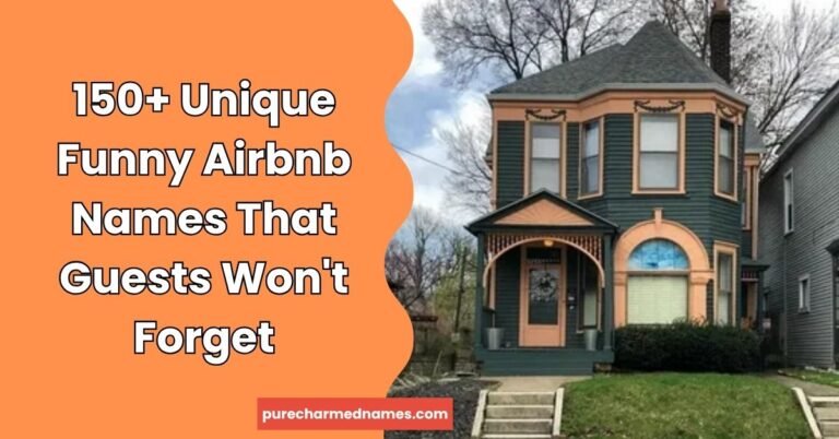 Funny Airbnb Names