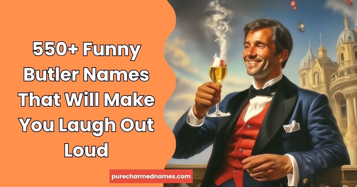 Funny Butler Names