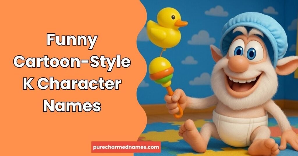 Funny Cartoon-Style K Character Names