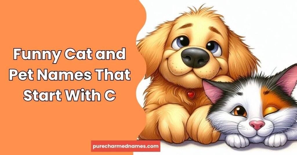 150+ Funny Names That Start With C You'll Love 4 Funny Cat and Pet Names That Start With C