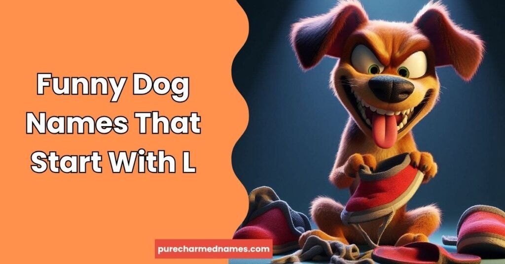 150+ Funny Names That Start With L You'll Love 4 Funny Dog Names That Start With L