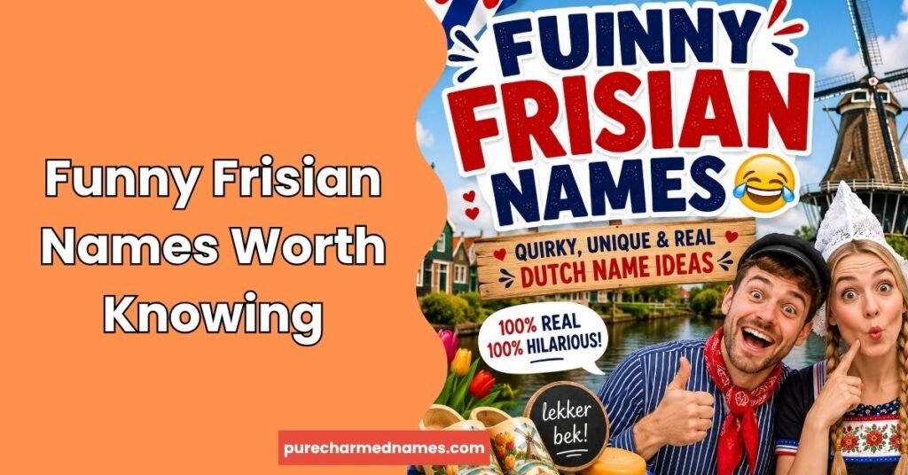 Funny Frisian Names Worth Knowing