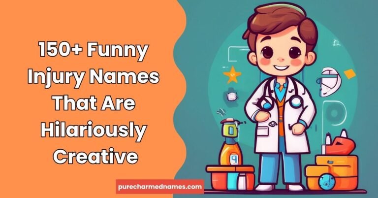 Funny Injury Names