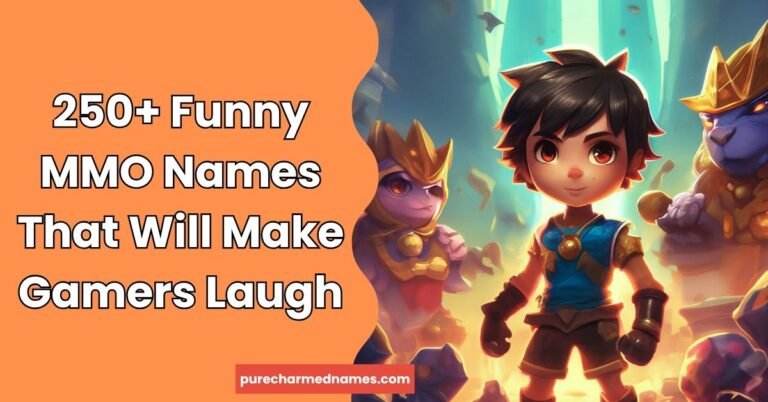 Funny MMO Names
