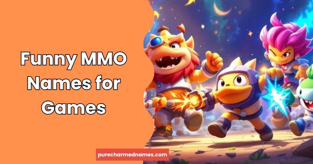 Funny MMO Names for Games