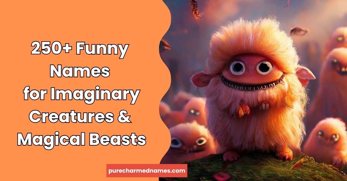 Funny Names for Imaginary Creatures