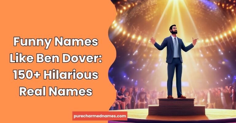 Funny Names Like Ben Dover