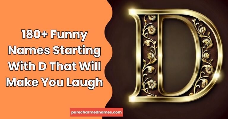 Funny Names Starting With D