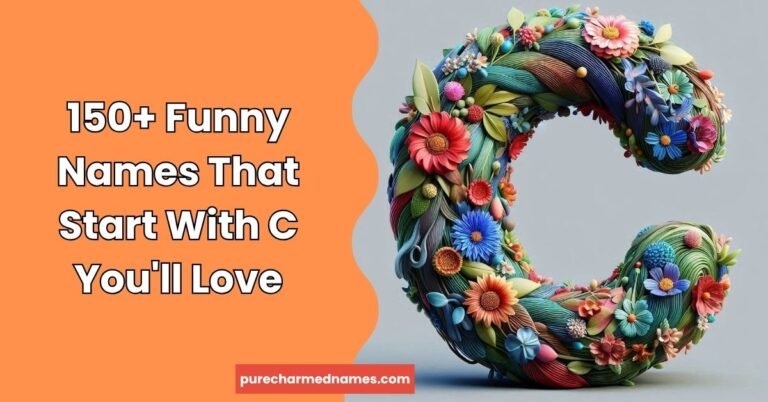 Funny Names That Start With C