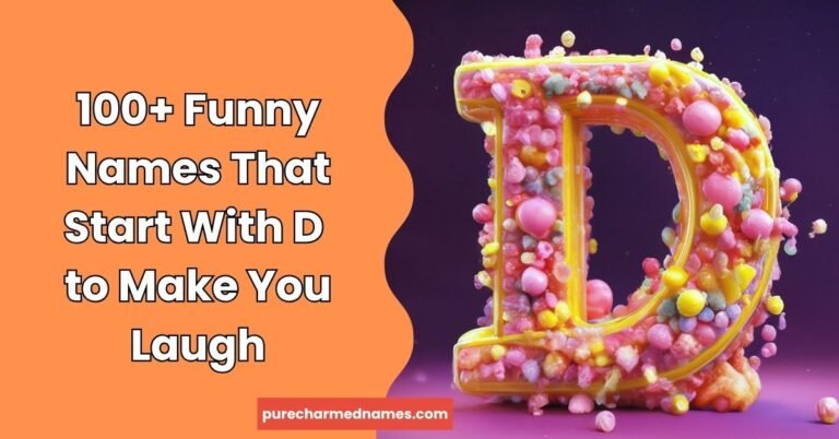 Funny Names That Start With D