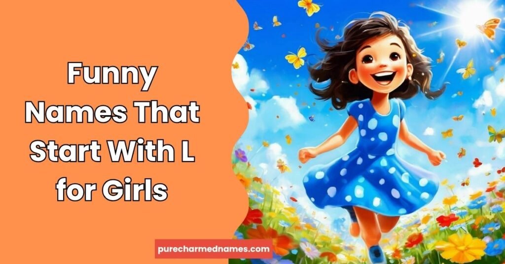 150+ Funny Names That Start With L You'll Love 2 Funny Names That Start With L for Girls