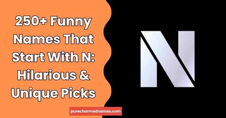 Funny Names That Start With N