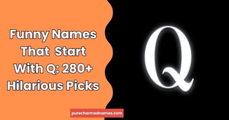 Funny Names That Start With Q