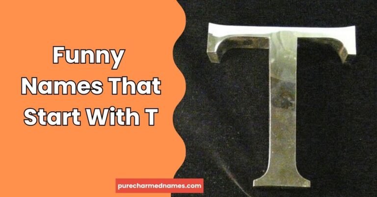 Funny Names That Start With T