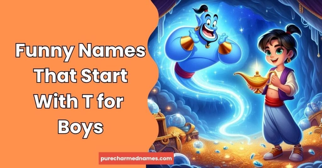 Funny Names That Start With T for Boys