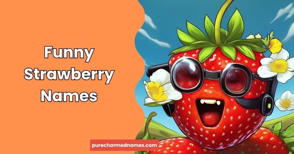 250+ Funny Strawberry Names: Cute, Silly & Unique Picks 2 Funny Strawberry Names