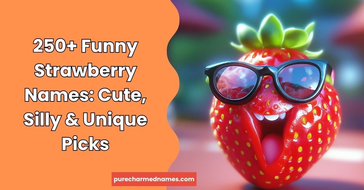 Funny Strawberry Names