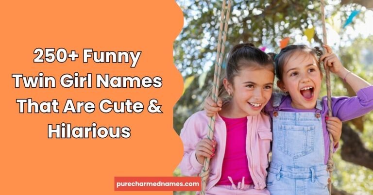Funny Twin Girl Names