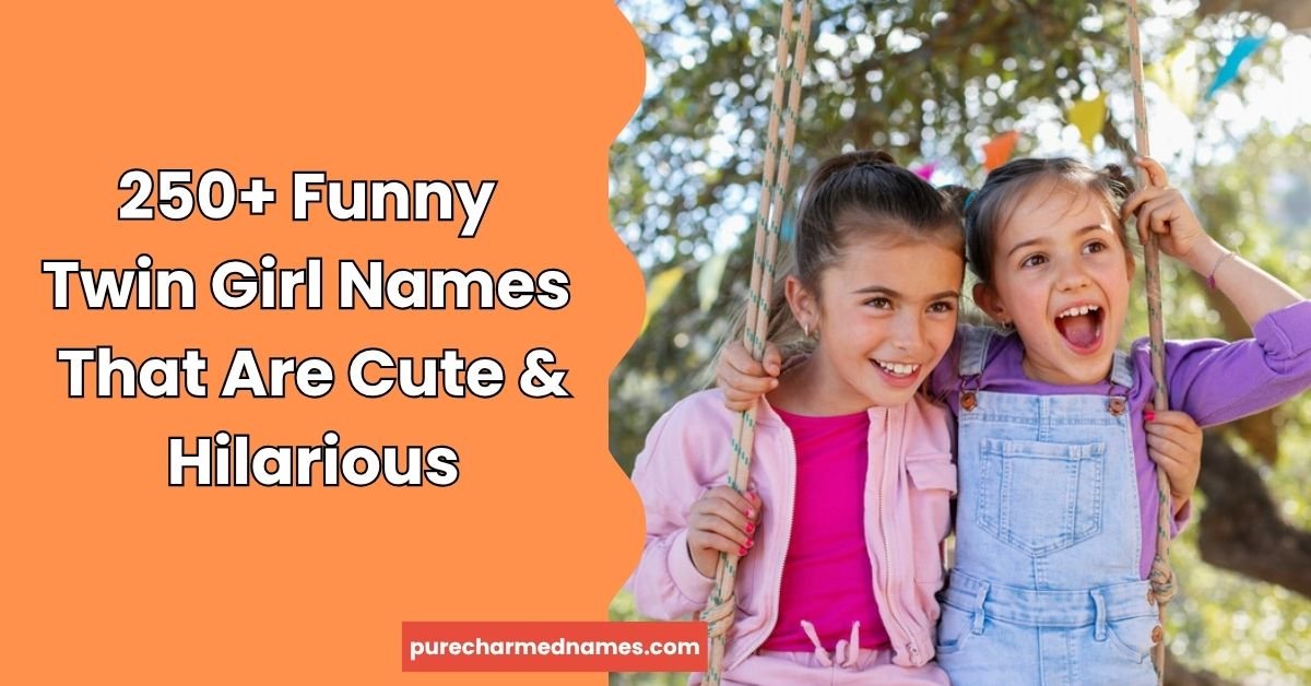 Funny Twin Girl Names