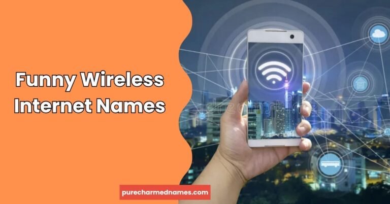 Funny Wireless Internet Names