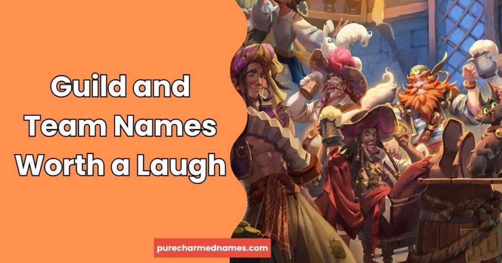 Guild and Team Names Worth a Laugh