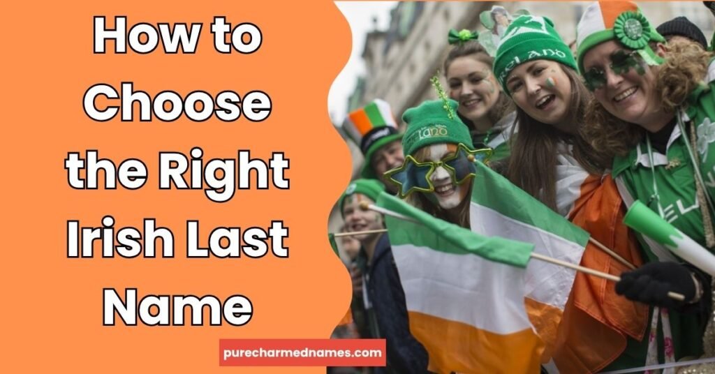 500+ Irish Last Names: Meanings, Origins & Full List 2026 3 How to Choose the Right Irish Last Name