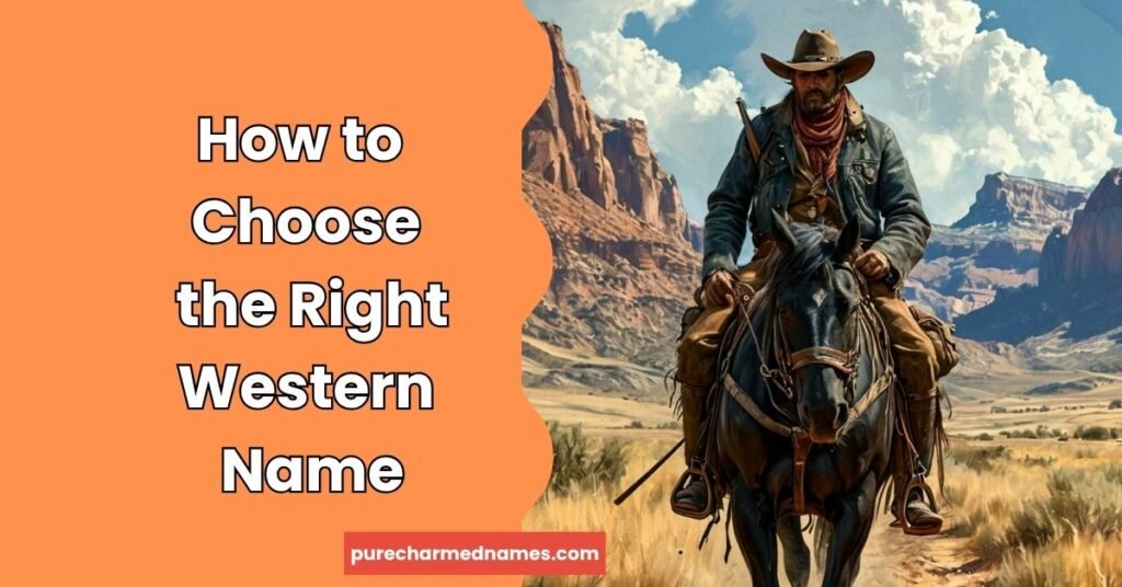 300+ Western Names: The Ultimate List of Popular, Unique & Classic Names (2026) 3 How to Choose the Right Western Name