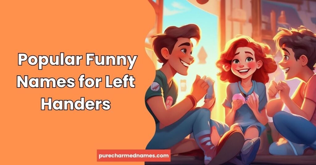 Popular Funny Names for Left Handers