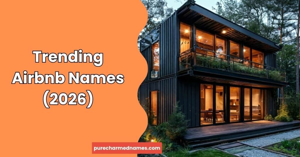 150+ Unique Funny Airbnb Names That Guests Won't Forget 4 Trending Airbnb Names (2026)