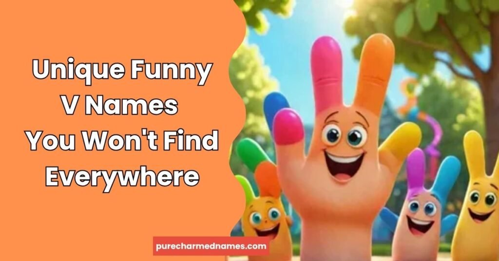 Unique Funny V Names You Won't Find Everywhere