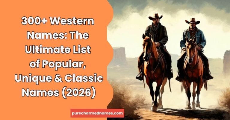 Western Names
