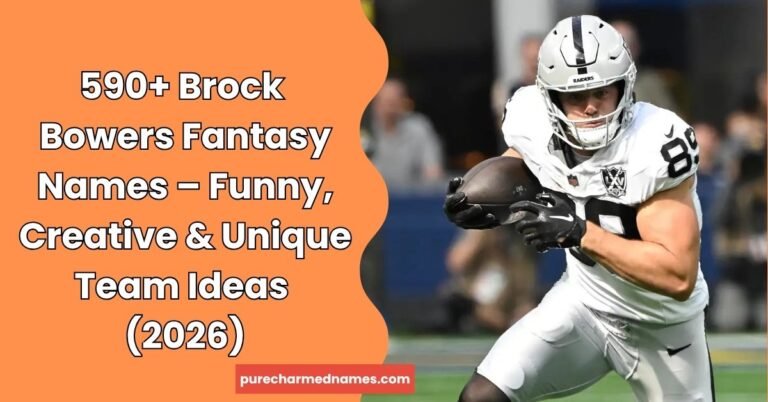Brock Bowers Fantasy Names