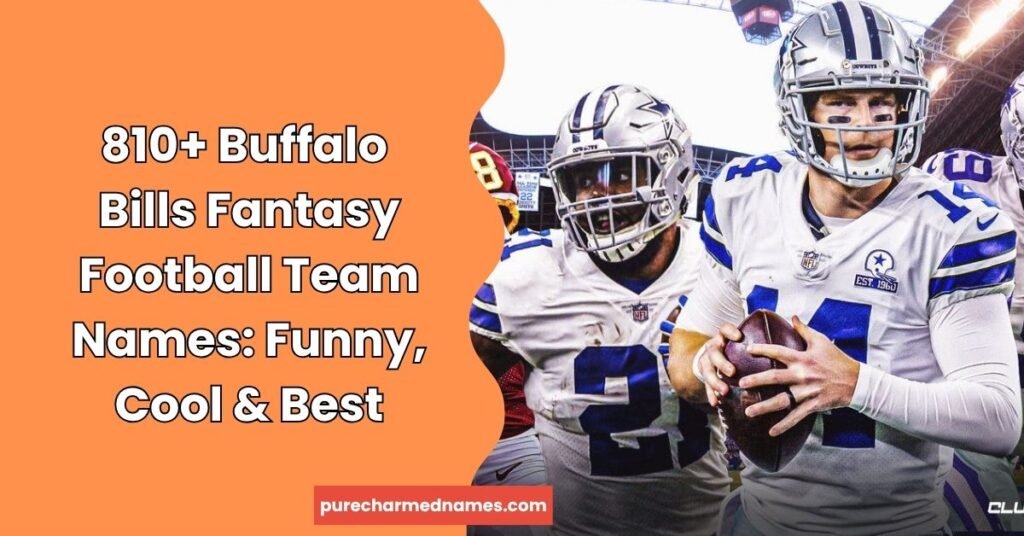 Buffalo Bills Fantasy Football Team Names