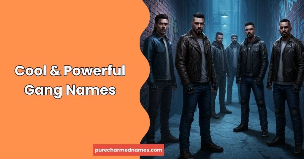 630+ Gang Names Generator: Cool, Funny & Unique Ideas (2026) 3 Cool & Powerful Gang Names