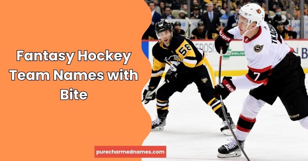 500+ Fantasy Team Names for Sports, Games & Leagues (2026) 4 Fantasy Hockey Team Names with Bite