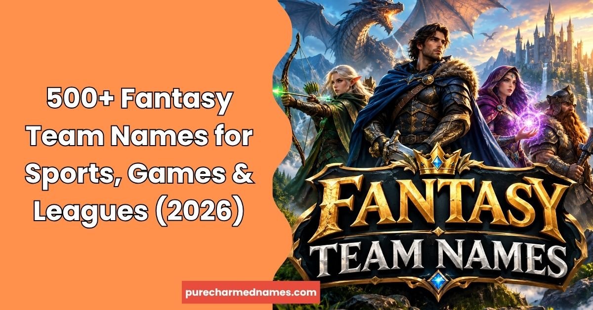Fantasy Team Names