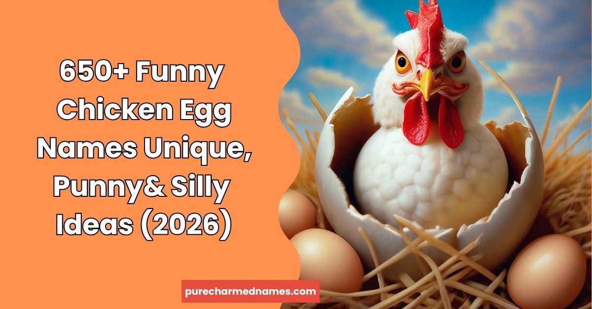Funny Chicken Egg Names