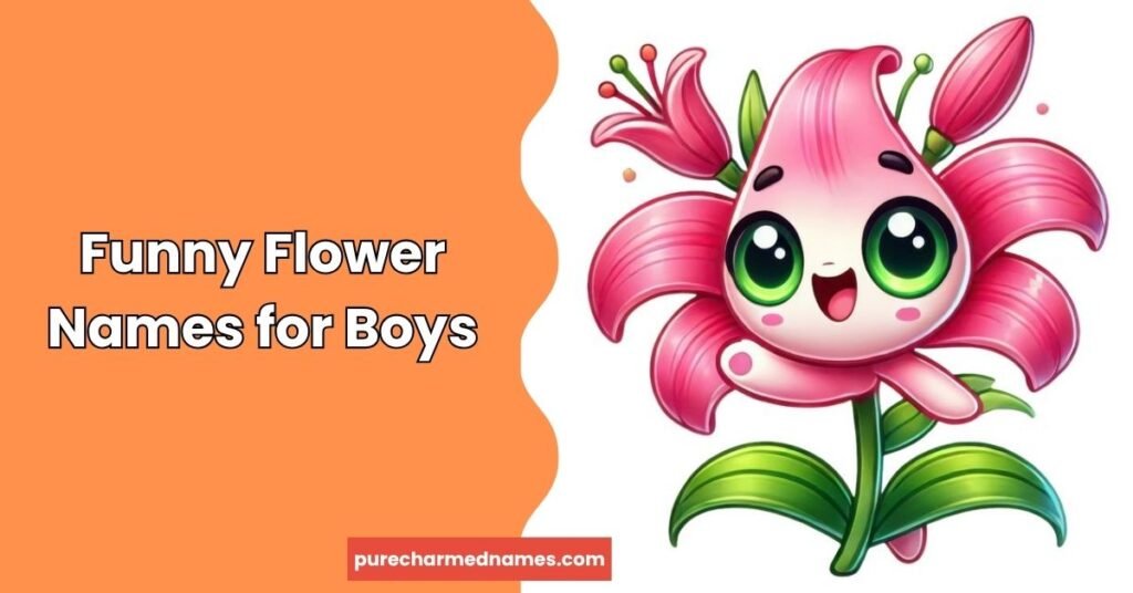 250+ Best Funny Flower Names That Will Make You Laugh (2026) 4 Funny Flower Names for Boys