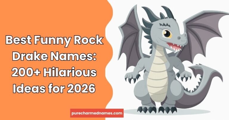 Funny Rock Drake Names
