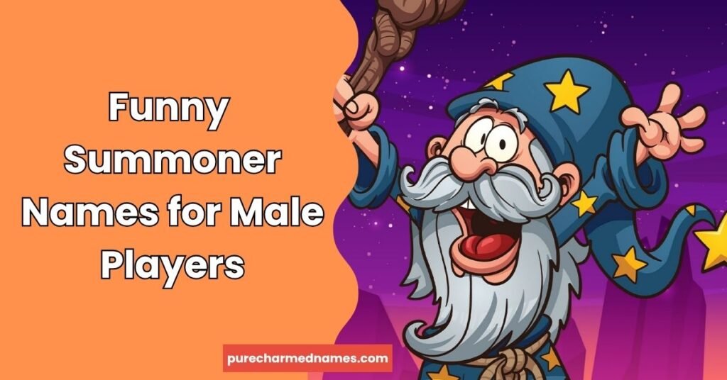 Funny Summoner Names for Male Players