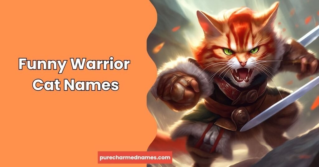 250+ Funny Warrior Names: Cool, Crazy & Creative Ideas 3 Funny Warrior Cat Names