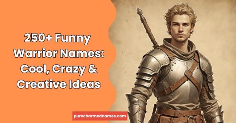 Funny Warrior Names