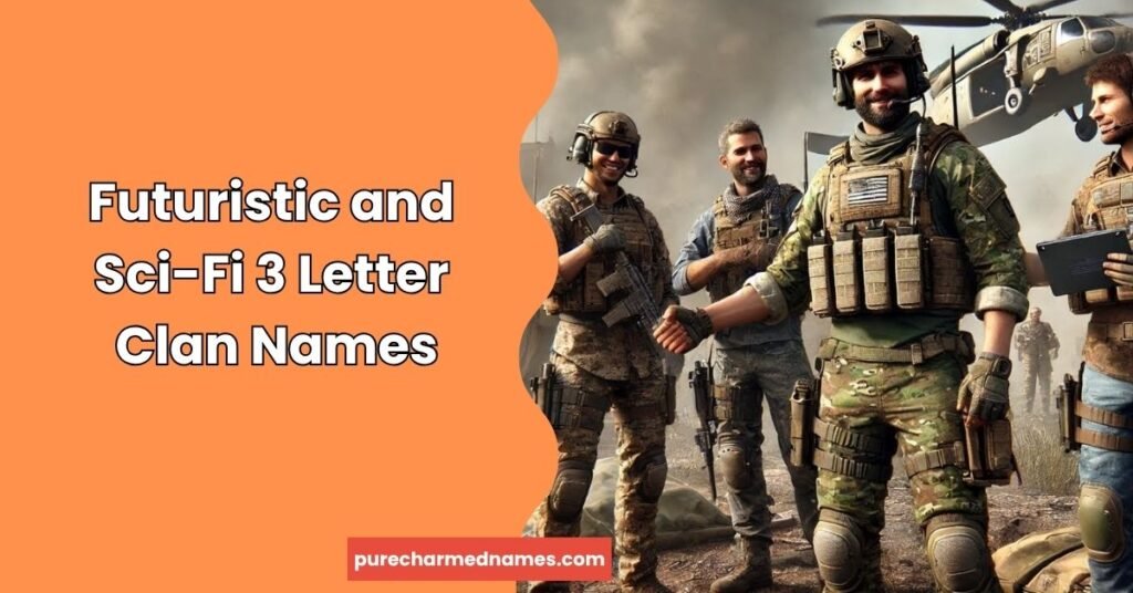 500+ 3 Letter Clan Names: Unique, Cool & Powerful Ideas for Gamers 4 Futuristic and Sci-Fi 3 Letter Clan Names