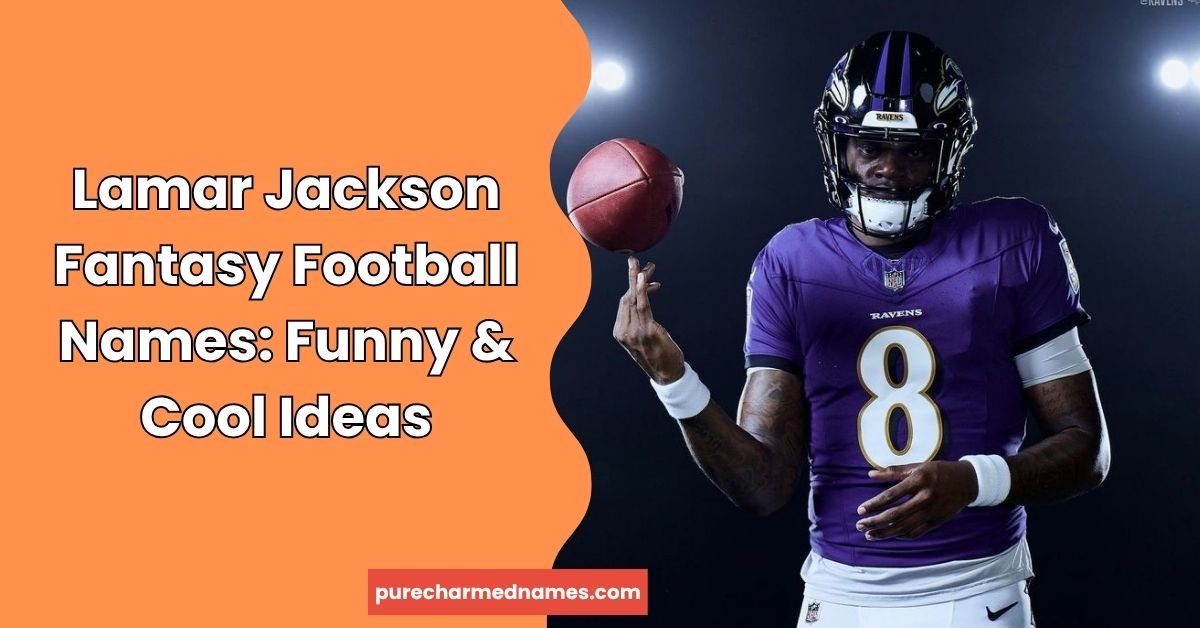 Lamar Jackson Fantasy Football Names