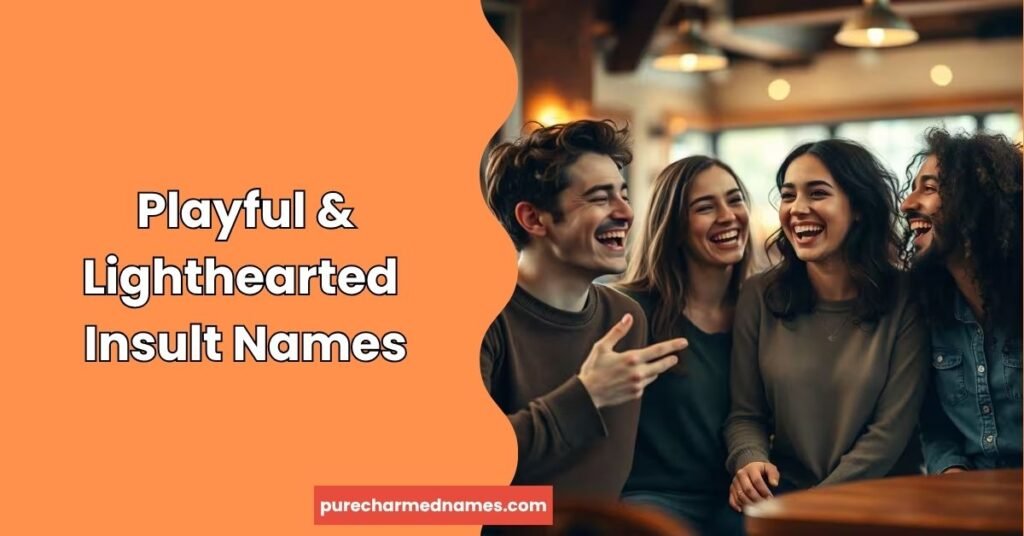 Playful & Lighthearted Insult Names