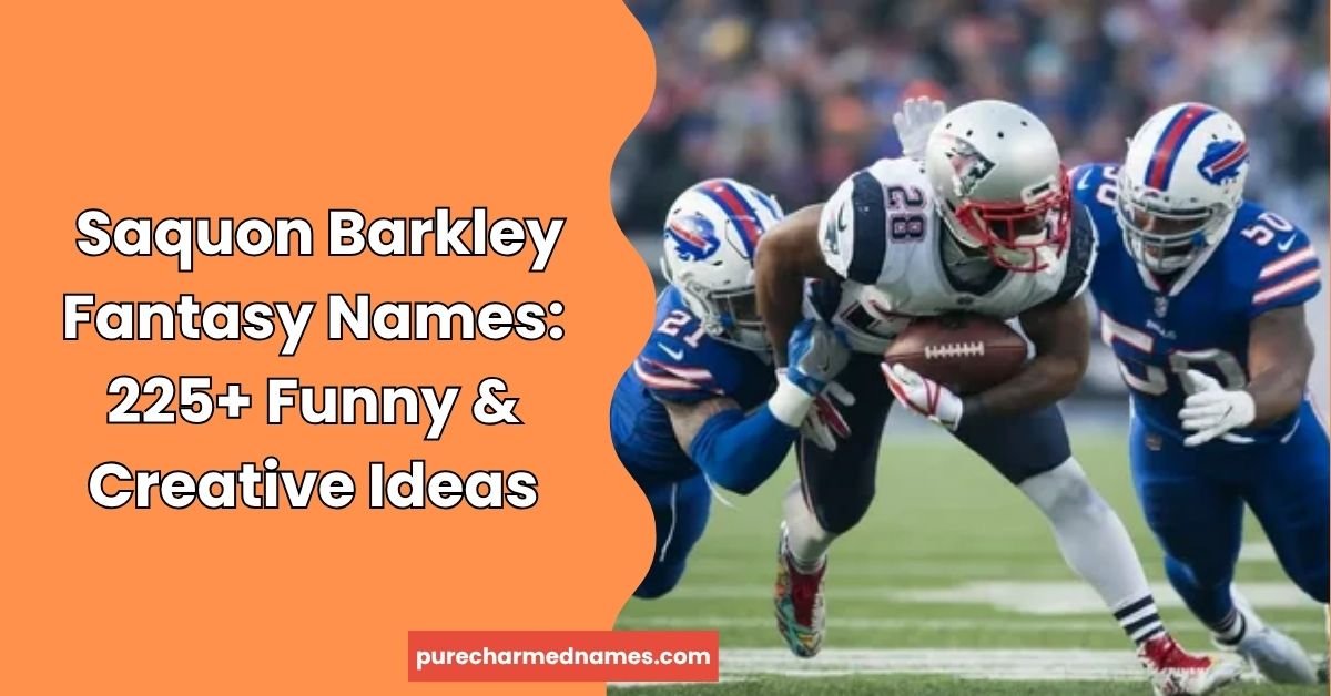 Saquon Barkley Fantasy Names